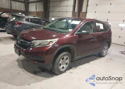 2015 Honda Cr-V Lx z USA, uszkodzony, nr VIN 5J6RM4H37FL092226